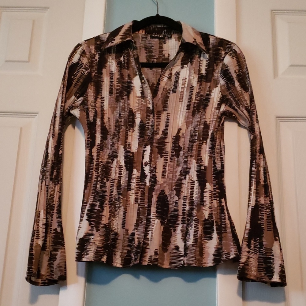 Womens Petite medium Apt 9 blouse